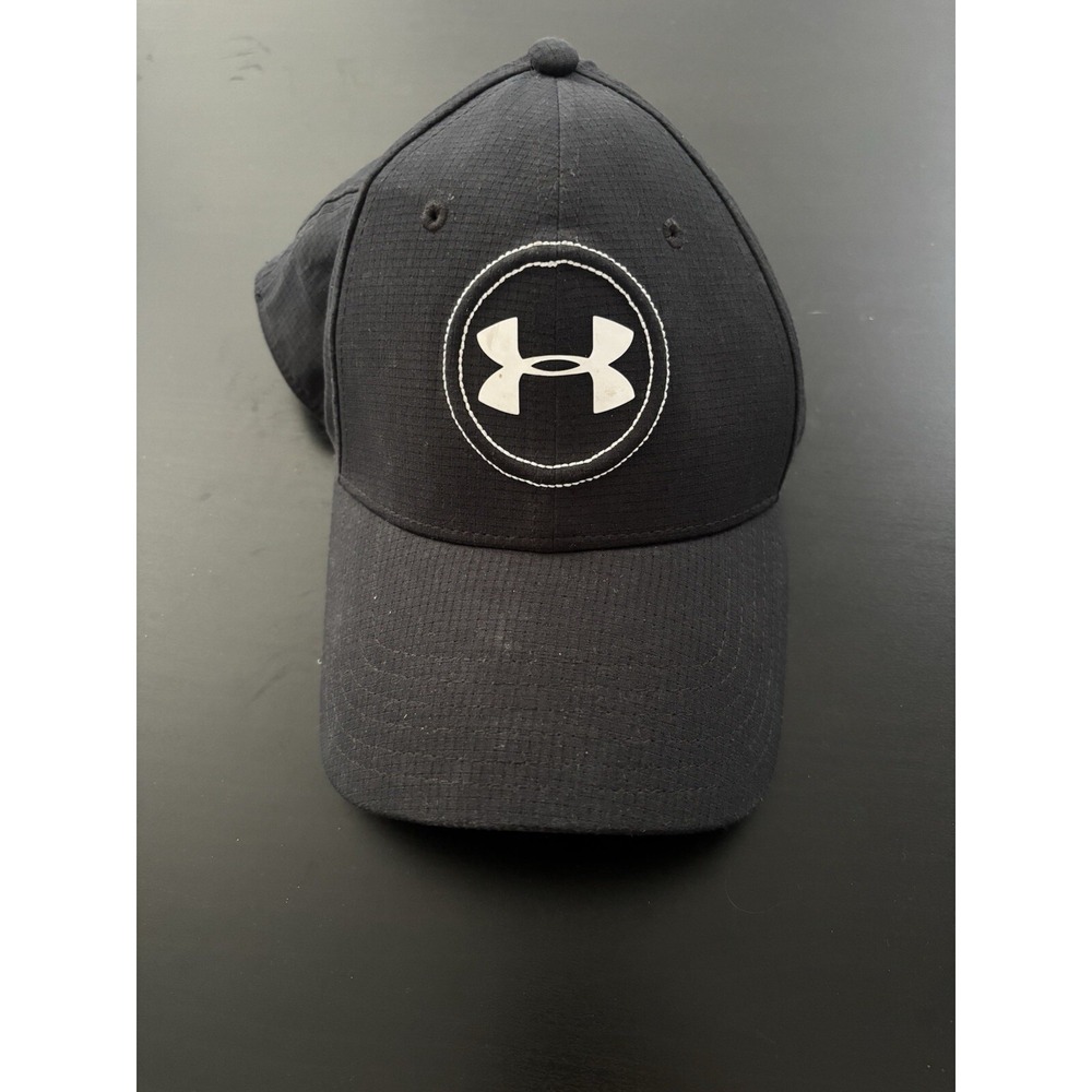 Under Armour Golf Flex Fit Hat Dark Navy Sz M/L